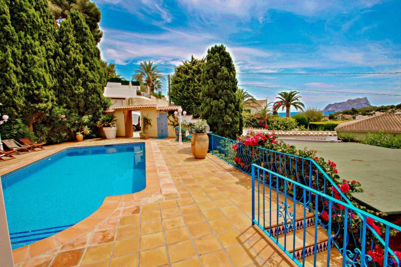 Los Terribles - Sea View Villa With Private Pool In Benissa Buitenkant foto